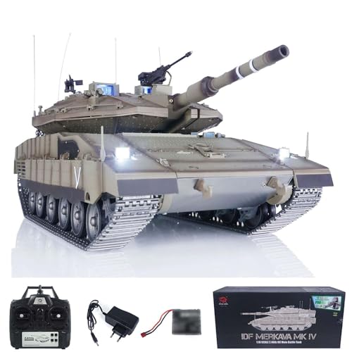 TOUCAN RC HOBBY 1/16 RC Battle Tank Heng Long IDF Merkava MK IV 3958 Full Metal Chassis FPV von TOUCAN RC HOBBY