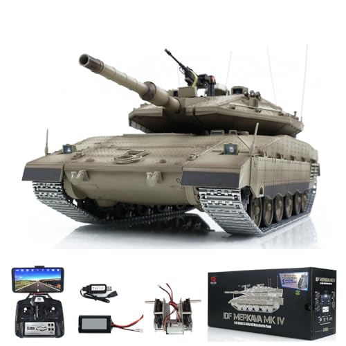 Toucan RC Hobby 1:16 Heng Long 3958 RC Main Battle Tank IDF Merkava MK IV FPV Upgrade Edition von TOUCAN RC HOBBY