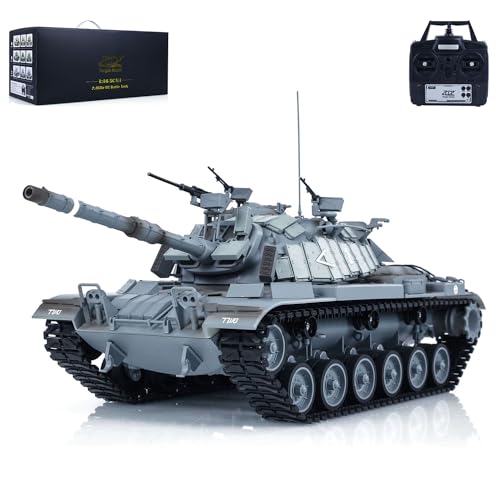 TOUCAN RC HOBBY 1/16 Tongde Israel Ferngesteuerte Infrarot Kampfpanzer M60W Era RC Panzer Modell von TOUCAN RC HOBBY