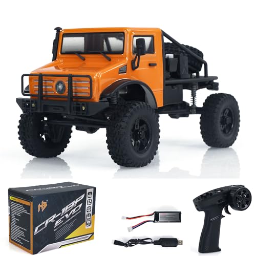 TOUCAN RC HOBBY 1/18 RC Rock Geländewagen Wireless Control 4WD Crawler Auto Hobbyplus Cr18P von TOUCAN RC HOBBY