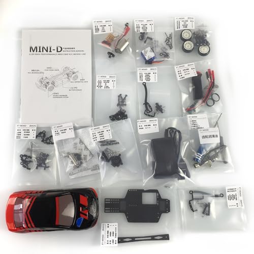 TOUCAN RC HOBBY 1/28 EVO Body Shell 4 * 4 AWD Chassis MINID Drift Racing RC Car Model KIT TOUCAN RC HOBBY 1/28 EVO Body Shell 4 * 4 AWD Chassis MINID Drift Racing RC Car Model KIT von TOUCAN RC HOBBY