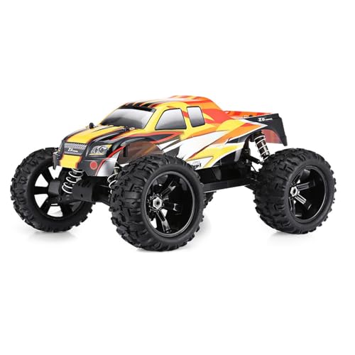 TOUCAN RC HOBBY 1/8 Racing 2,4 GHz RC Monster Truck 90 km/h 4 * 4 Funksteuerung Offroad-Auto 9116 V2 3660 Bürstenloser Motor 80A ESC 9KG Servo TOUCAN RC HOBBY 1/8 Racing 2,4 GHz RC Monster Truck 90 km/h 4 * 4 Funksteuerung Offroad-Auto 9116 V2 3660 Bürstenloser Motor 80A ESC 9KG Servo von TOUCAN RC HOBBY