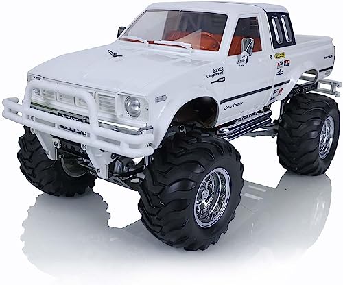 TOUCAN RC HOBBY 1:10 Maßstab Weiß 4WD Rally Hg Rc Pickup Car Series Racing Crawler Kit Chassis Achsen (neu und unmontiert, Sie müssen es selbst zusammenbauen von TOUCAN RC HOBBY