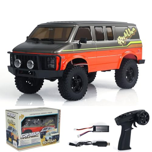 TOUCAN RC HOBBY 1:18 4X4 RC Climbing Crawler Car Radio Control Geländewagen Hobby Plus Cr18P von TOUCAN RC HOBBY