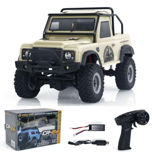 TOUCAN RC HOBBY 1:24 4X4 4WD RC Geländewagen Mini Fernbedienung Klettern Crawler Auto Modell von TOUCAN RC HOBBY