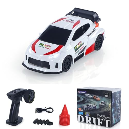 TOUCAN RC HOBBY 1:43 Hochgeschwindigkeits RC Rennwagen Polo Fernbedienung Drift Fahrzeug 4WD RTR Mini Modell Spielzeug 2.4G Radio Batterie Geschenke für Kinder TOUCAN RC HOBBY 1:43 Hochgeschwindigkeits RC Rennwagen Polo Fernbedienung Drift Fahrzeug 4WD RTR Mini Modell Spielzeug 2.4G Radio Batterie Geschenke für Kinder von TOUCAN RC HOBBY