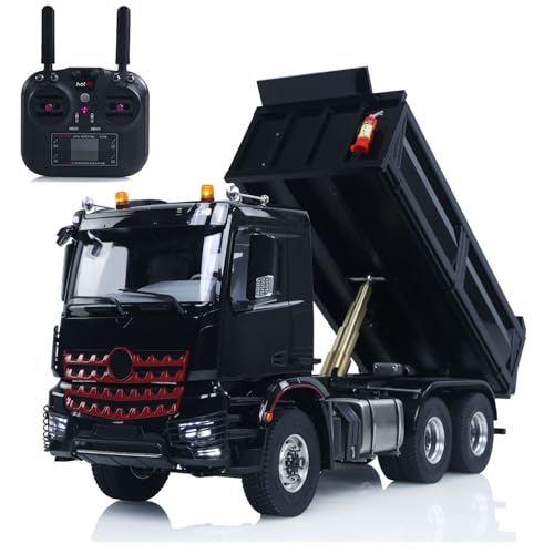 TOUCAN RC HOBBY 3348 6x6 Metallchassis 1/14 RC Hydraulischer Muldenkipper Fernbedienung Kipper 2-Gang-Getriebe Licht Sound HotRC Radio TOUCAN RC HOBBY 3348 6x6 Metallchassis 1/14 RC Hydraulischer Muldenkipper Fernbedienung Kipper 2-Gang-Getriebe Licht Sound HotRC Radio von TOUCAN RC HOBBY