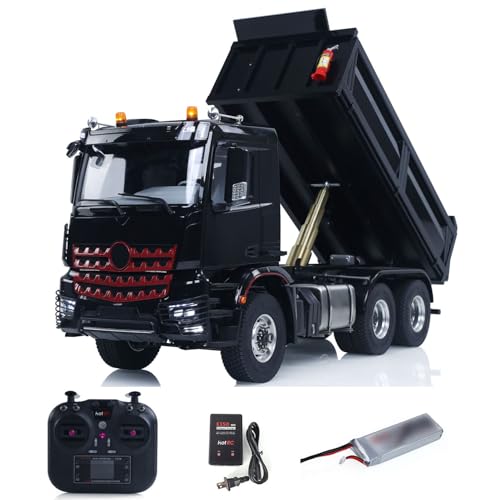 TOUCAN RC HOBBY 6X6 Metallchassis 3348 RC Hydraulik-Dumper 1/14 Funkgesteuerter Kipper Keine Verriegelung Licht Sound Radio Batterie BAU-LKW RTR TOUCAN RC HOBBY 6X6 Metallchassis 3348 RC Hydraulik-Dumper 1/14 Funkgesteuerter Kipper Keine Verriegelung Licht Sound Radio Batterie BAU-LKW RTR von TOUCAN RC HOBBY