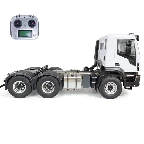 Toucan RC Hobby 6X6 RC Traktor Truck 1/14 Metall Chassis Funksteuerung Auto Sounds Lichter System von TOUCAN RC HOBBY