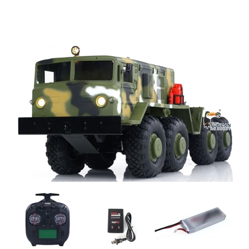 TOUCAN RC HOBBY CROSSRC 1/12 RC Militär-LKW BC8A 8 * 8 Mammut RC-Geländewagen Fahrzeugmodell Licht Ton ST8 Fernsteuerung von TOUCAN RC HOBBY