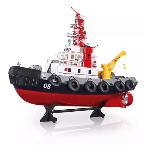 TOUCAN RC HOBBY 2.4G Rc Boot Feuerwehr Ferngesteuertes Wassernebelschiff Modell von TOUCAN RC HOBBY