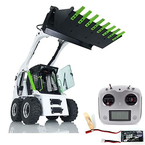 TOUCAN RC HOBBY Hobby Grade Lesu 1/14 Metall-Rad Skid-Steer Hydraulischer RC-Lader Aoue Lt5H RTR Funksteuerung Batterie Licht Sound von TOUCAN RC HOBBY