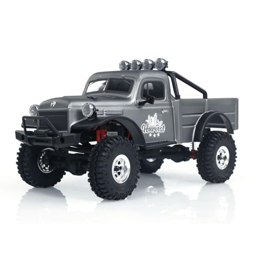 TOUCAN RC HOBBY Hobby Plus 4Wd 1/18 RC Rock Crawler Car 4X4 Cr18 Electric RTR Off-Road Fahrzeuge von TOUCAN RC HOBBY