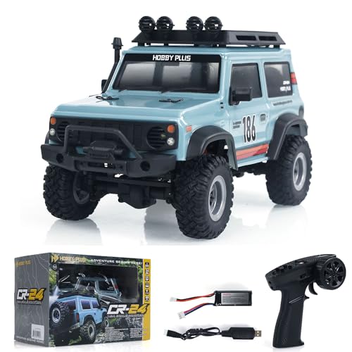 TOUCAN RC HOBBY Hobby Plus Mini 4X4 1:24 RC Crawler Car 4WD RTR Funksteuerung Geländewagen von TOUCAN RC HOBBY