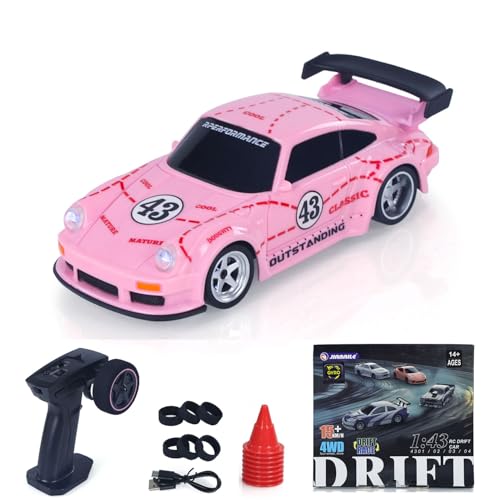 TOUCAN RC HOBBY JIABAILE 993 2,4G Mini RC Drift Auto 1:43 Rennfahrzeug 4WD bereit zum Spielzeug Modell Gyroskop Radio Batterie Beleuchtung 4305A Hobby Modell TOUCAN RC HOBBY JIABAILE 993 2,4G Mini RC Drift Auto 1:43 Rennfahrzeug 4WD bereit zum Spielzeug Modell Gyroskop Radio Batterie Beleuchtung 4305A Hobby Modell von TOUCAN RC HOBBY