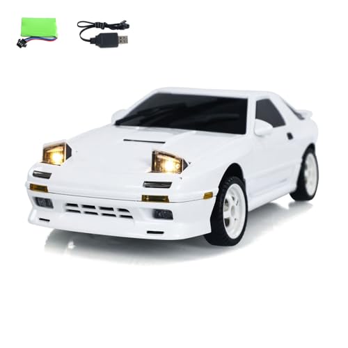 TOUCAN RC HOBBY LDRC 1/18 RX7 RC-Rennwagen RWD Gyroskop Drahtlose Steuerung Driftfahrzeuge LD1802 Modell für Outdoor-Enthusiasten Deutschland auf Lager TOUCAN RC HOBBY LDRC 1/18 RX7 RC-Rennwagen RWD Gyroskop Drahtlose Steuerung Driftfahrzeuge LD1802 Modell für Outdoor-Enthusiasten Deutschland auf Lager von TOUCAN RC HOBBY