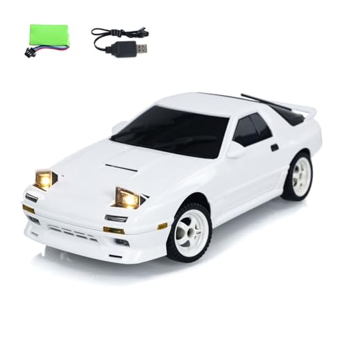 TOUCAN RC HOBBY LDRC 1:18 RX7 RC-Rennwagen mit Hinterradantrieb, Gyroskop, Funksteuerung und Drift-Funktion LD1802 Remote-Controlled Drift Car TOUCAN RC HOBBY LDRC 1:18 RX7 RC-Rennwagen mit Hinterradantrieb, Gyroskop, Funksteuerung und Drift-Funktion LD1802 Remote-Controlled Drift Car von TOUCAN RC HOBBY