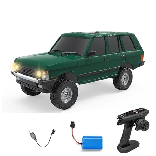 TOUCAN RC HOBBY LDRC LD18401 4 * 4 RC Kletterauto 1/18 2,4G Simulation Rock Crawler Auto SUV Modell Ready to Go 280 Bürstenmotor ESC LED Licht Outdoor TOUCAN RC HOBBY LDRC LD18401 4 * 4 RC Kletterauto 1/18 2,4G Simulation Rock Crawler Auto SUV Modell Ready to Go 280 Bürstenmotor ESC LED Licht Outdoor von TOUCAN RC HOBBY