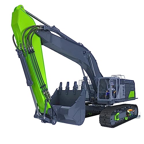 TOUCAN RC HOBBY LESU C374F 1/14 Ferngesteuerter Metall-Hydraulikbagger, Schwerer RC-Bagger, Erwachsenenmodell, Sound, Rauchlicht, LCD-Bildschirm, 6-Kanal-Ventil, Pumpenmotor TOUCAN RC HOBBY LESU C374F 1/14 Ferngesteuerter Metall-Hydraulikbagger, Schwerer RC-Bagger, Erwachsenenmodell, Sound, Rauchlicht, LCD-Bildschirm, 6-Kanal-Ventil, Pumpenmotor von TOUCAN RC HOBBY