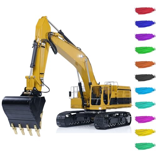 TOUCAN RC HOBBY LESU C374F Metall 1/14 RC Hydraulikbagger, ferngesteuert, Schwerer Bagger, Modell für Erwachsene, Sound, Rauchlicht, LCD-Bildschirm, 6-Kanal-Ventilmotor TOUCAN RC HOBBY LESU C374F Metall 1/14 RC Hydraulikbagger, ferngesteuert, Schwerer Bagger, Modell für Erwachsene, Sound, Rauchlicht, LCD-Bildschirm, 6-Kanal-Ventilmotor von TOUCAN RC HOBBY