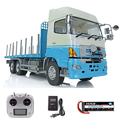 TOUCAN RC HOBBY LESU RTR RC Traktor Truck Pritsche LKW Anhänger für 1/14 6x4 2.4G Radio Auto von TOUCAN RC HOBBY