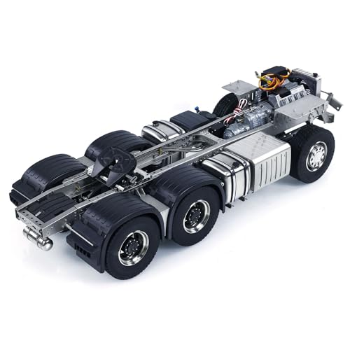 TOUCAN RC HOBBY Metal Chassis 6X6 3-Gang Trasmission for 1/14 RC Tractor Truck 3363 Car Model von TOUCAN RC HOBBY