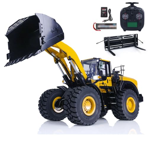 TOUCAN RC HOBBY Metall 1/14 RC Hydrauliklader WA480 Schwere Baumaschine Differentialsperre Achsen Schnellkupplung Gabel Licht Sound ST8 TOUCAN RC HOBBY Metall 1/14 RC Hydrauliklader WA480 Schwere Baumaschine Differentialsperre Achsen Schnellkupplung Gabel Licht Sound ST8 von TOUCAN RC HOBBY