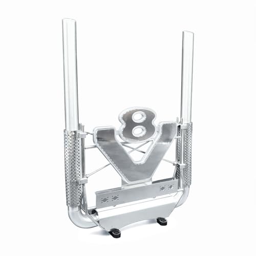 TOUCAN RC HOBBY Metall-Auspuffrohr mit LED-Lichtsteuerung, kompatibel mit DIY Tamiya 1/14 ferngesteuertem Sattelzug 56368 56379, Modell-Upgrade-Teil TOUCAN RC HOBBY Metall-Auspuffrohr mit LED-Lichtsteuerung, kompatibel mit DIY Tamiya 1/14 ferngesteuertem Sattelzug 56368 56379, Modell-Upgrade-Teil von TOUCAN RC HOBBY