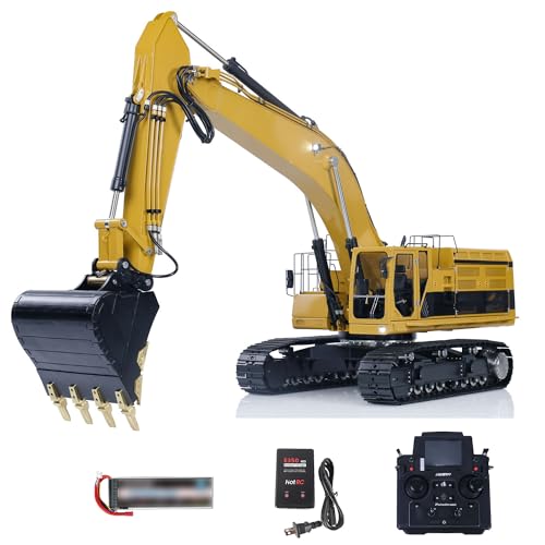 TOUCAN RC HOBBY Metall LESU RTR 1/14 RC Hydraulikbagger C374F Funkgesteuerter Bagger Schwere Maschine Flysky PL18EV LITE Batterie Sound Rauch TOUCAN RC HOBBY Metall LESU RTR 1/14 RC Hydraulikbagger C374F Funkgesteuerter Bagger Schwere Maschine Flysky PL18EV LITE Batterie Sound Rauch von TOUCAN RC HOBBY