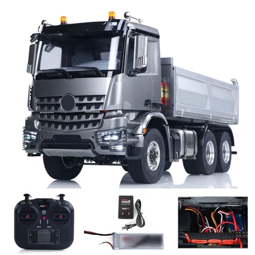 TOUCAN RC HOBBY Metallchassis-Modell RTR 1/14 RC Hydraulikkipper 2-Gang-Fernbedienung Kipper Auto 3 Achsen Keine Sperrdifferenzialachse Funkbatterie Für besonderes Geschenk Deutschland auf Lager TOUCAN RC HOBBY Metallchassis-Modell RTR 1/14 RC Hydraulikkipper 2-Gang-Fernbedienung Kipper Auto 3 Achsen Keine Sperrdifferenzialachse Funkbatterie Für besonderes Geschenk Deutschland auf Lager von TOUCAN RC HOBBY