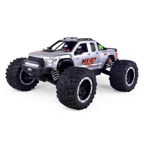 TOUCAN RC HOBBY Racing 1/7 4X4 Ferngesteuerter Monstertruck MX-07 Geländereifen Überrollkäfig Metall-Mitteldifferential RC Modellauto für Erwachsene Keine Batterie TOUCAN RC HOBBY Racing 1/7 4X4 Ferngesteuerter Monstertruck MX-07 Geländereifen Überrollkäfig Metall-Mitteldifferential RC Modellauto für Erwachsene Keine Batterie von TOUCAN RC HOBBY