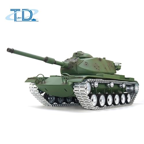 TOUCAN RC HOBBY TD M60A3 USA 1/16 RC Panzer Fernsteuerung Kampfpanzer Metall Radspur von TOUCAN RC HOBBY