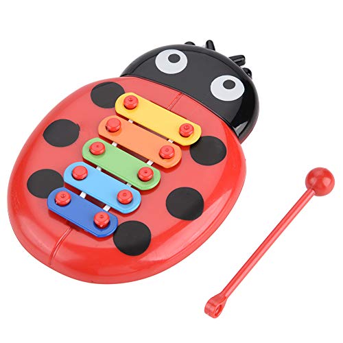 TOUISEDGI Musical Instrument Development Toy Cute Xylophone for Children Education Color Recognition ABS Material von TOUISEDGI