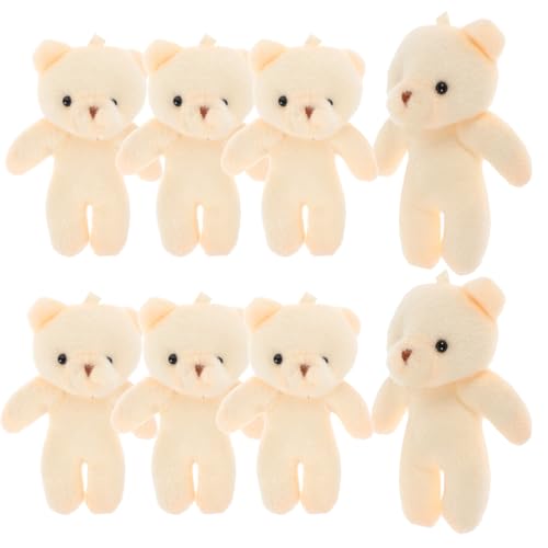 TOVINANNA 12Pcs 4. 3 Mini Bär Plüschgefüllte Winzige Bär Valentinstag Bär Für Handwerksdien -Accessoire Soft Bear Dolls Bulk Geburtstagsfeier Gefälscht von TOVINANNA