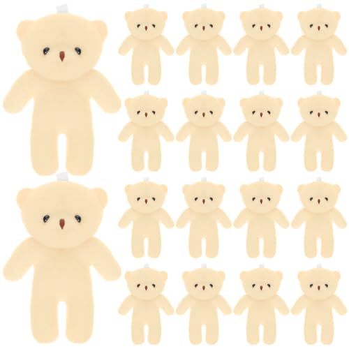 TOVINANNA 18Pcs 4. 3 Mini Bär Plüschgefüllte Winzige Bär Valentinstag Bear Für Handwerks -DIY -Accessoire Soft Bear Dolls Bulk Geburtstagsfeier Gefälscht von TOVINANNA