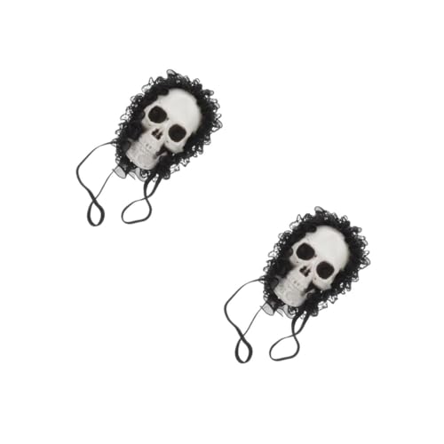 TOVINANNA 2St halloween augenmaske Punk Augenmaske Ausgefallene Augenmaske Bequeme Augenmaske Punk Augenpatch schicke Augenmaske Augenklappe Partyzubehör Plastik Black von TOVINANNA