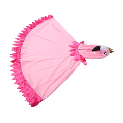 TOVINANNA Flamingo -leistungskostüm Umhang Mit Kapuze Flamingo-kostüm Unisex-halloween-umhang Maskenkostüme Für Frauen Karnevalsumhang Weihnachtskostümumhang Flamingo Kostümzubehör Tuch Rosy TOVINANNA Flamingo -leistungskostüm Umhang Mit Kapuze Flamingo-kostüm Unisex-halloween-umhang Maskenkostüme Für Frauen Karnevalsumhang Weihnachtskostümumhang Flamingo Kostümzubehör Tuch Rosy von TOVINANNA
