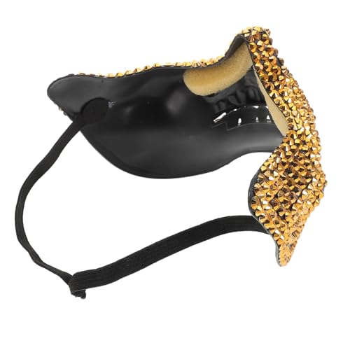 TOVINANNA Gruselige Totenkopf Maske aus Leichtem Kunststoff Halloween Cosplay Maske für Party und Kostüm Halbes Gesicht Stylisches Skelett Design Komfortabel und Langlebig Halloween Kostüm TOVINANNA Gruselige Totenkopf Maske aus Leichtem Kunststoff Halloween Cosplay Maske für Party und Kostüm Halbes Gesicht Stylisches Skelett Design Komfortabel und Langlebig Halloween Kostüm von TOVINANNA