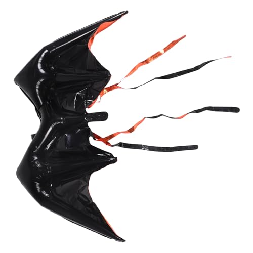 TOVINANNA Schwarze Fledermaus Flügel Folienballons Halloween Party Dekoration Verstellbare Träger Leichtes Stabiles Material für Vampirkostüme TOVINANNA Schwarze Fledermaus Flügel Folienballons Halloween Party Dekoration Verstellbare Träger Leichtes Stabiles Material für Vampirkostüme von TOVINANNA