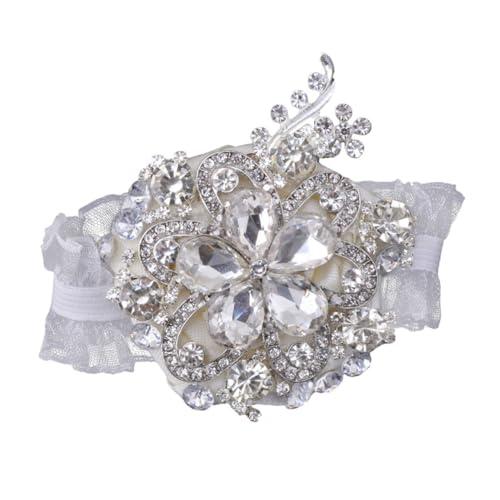 TOVINANNA Seidenblumen-armbandcorsage mit Funkelnden Kristallakzenten Elastisches Brautjungfern-handgelenksband für Hochzeiten Brautduschen und Festliche Anlässe Vielseitiges TOVINANNA Seidenblumen-armbandcorsage mit Funkelnden Kristallakzenten Elastisches Brautjungfern-handgelenksband für Hochzeiten Brautduschen und Festliche Anlässe Vielseitiges von TOVINANNA