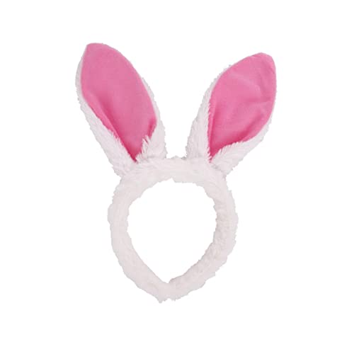 TOVINANNA üsch Haarreif Mit Niedlichen Hasenohren Bunny Ears Haarband Für Perfekte Party Haaraccessoires Ideales Kostümzubehör Für Ostern Und Feiern von TOVINANNA