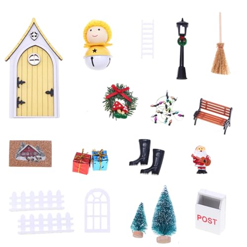 TOWARDSNAN Miniaturfefe Tür Für Puppenhäuser Weihnachtsdorf Display Harz Basteln Tischplatten Dekore Dekore Fantasievolles Spielspielzeug Für Kinder TOWARDSNAN Miniaturfefe Tür Für Puppenhäuser Weihnachtsdorf Display Harz Basteln Tischplatten Dekore Dekore Fantasievolles Spielspielzeug Für Kinder von TOWARDSNAN