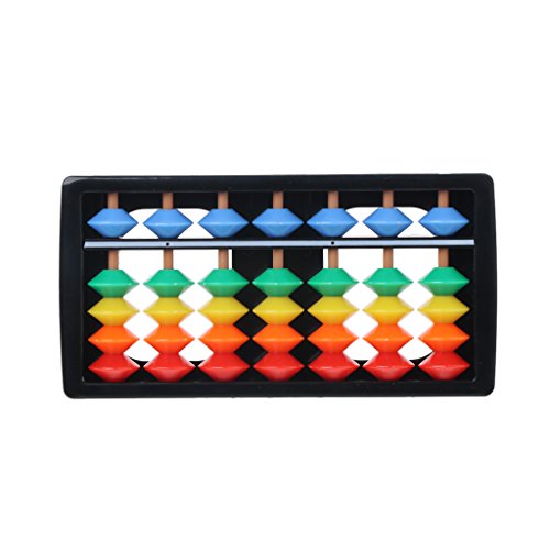 TOWARDSNAN Mathematik 7 Säulen Abacus Early Development Toy Vorschulklassenzimmer Unterrichtshilfeausbildung Arithmetische Spielzeugkinder Geschenk von TOWARDSNAN