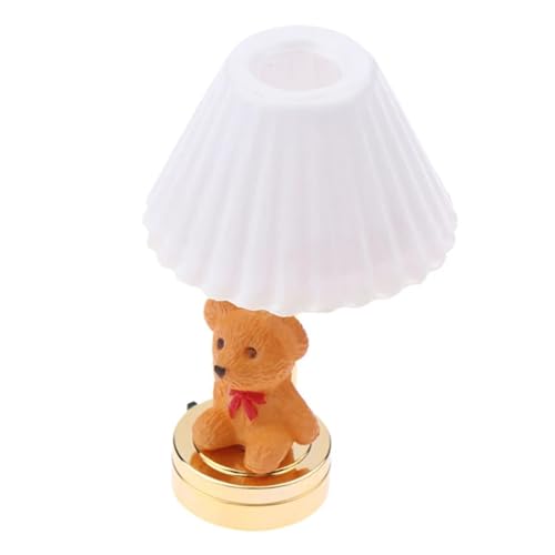 TOWARDSNAN Wohnzimmer Tisch Lampen Möbel Puppen Miniatur So Tun Spiele Accessoires Life Szene Rollenspiel Sammlung von TOWARDSNAN