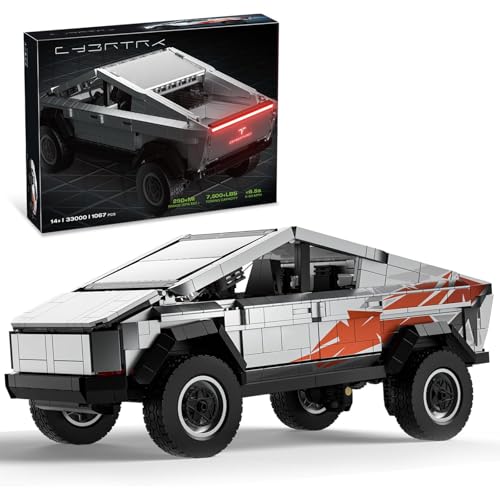 TOY PLAYER LKW-Bausteinset, MOC-Fahrzeugbausätze, maßstabsgetreues Modellauto-Geschenk für Erwachsene, detailgetreues BAU- und Ausstellungsmodell für Zuhause oder das Büro, 1067 Teile TOY PLAYER LKW-Bausteinset, MOC-Fahrzeugbausätze, maßstabsgetreues Modellauto-Geschenk für Erwachsene, detailgetreues BAU- und Ausstellungsmodell für Zuhause oder das Büro, 1067 Teile von TOY PLAYER