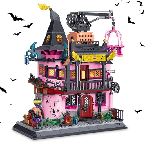 TOY PLAYER Mini Bricks Ideas Zauberlabor Halloween Bausteine-Set, Sammlerstück für Erwachsene, Mint-Spielzeug, kreatives Geschenk für Jungen & Mädchen ab 14 Jahren (1022 Teile) TOY PLAYER Mini Bricks Ideas Zauberlabor Halloween Bausteine-Set, Sammlerstück für Erwachsene, Mint-Spielzeug, kreatives Geschenk für Jungen & Mädchen ab 14 Jahren (1022 Teile) von TOY PLAYER