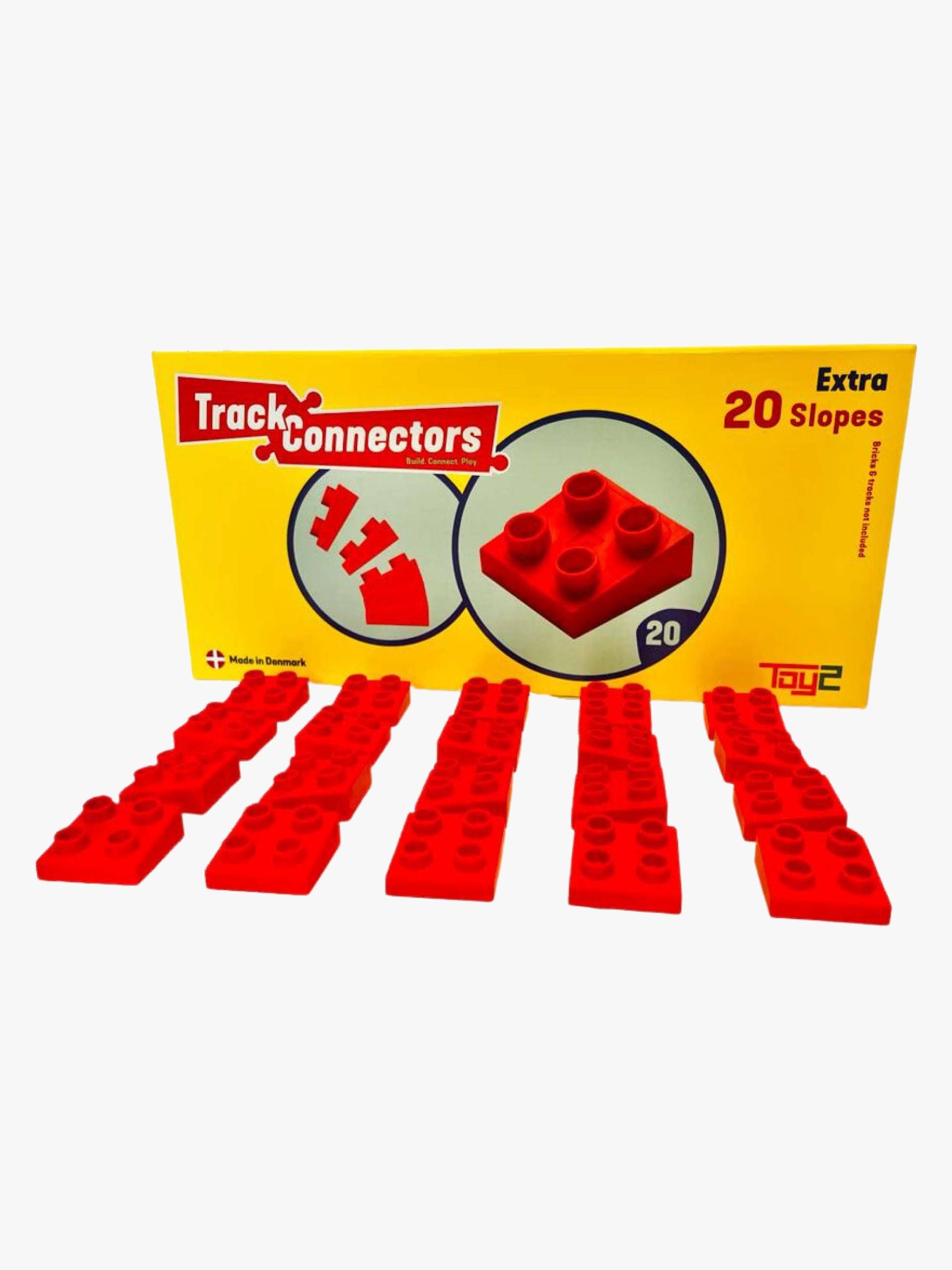 TOY2 Track Connector Extra 20 Gefälleteile Bausatz TOY2 Track Connector Extra 20 Gefälleteile Bausatz von TOY2 Track Connectors