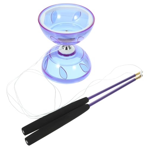 1 Satz Diabolo chinesisches Yoyo-Spielzeug Chinesisches Jo-Jo für Kinder Kidcraft-Spielset Chinesisches für Kinder Ball Kugellager Jonglierspielzeug chinesisch yo yo Plastik TOYANDONA von TOYANDONA