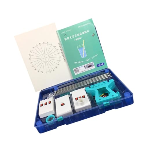 1 Satz Optischer Experimentierkasten Optik-lern-Starter-kit Gerät Physik-experimentierset Leichte Experimentierspielzeuge Optik-Physik-kit Spielzeugwerkzeuge Bausätze Plastik TOYANDONA von TOYANDONA