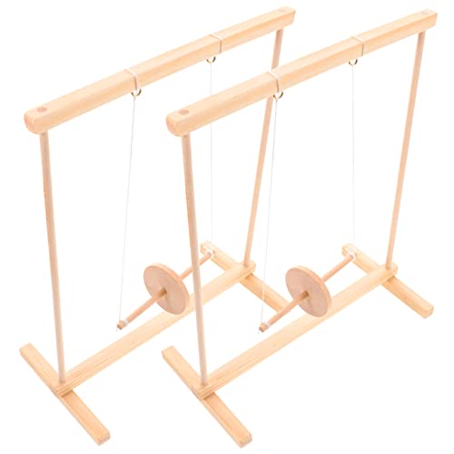 1 Satz rollendes Instrument selber Bauen experimente Experiment bastelmaterial für Kinderphysik Mini spielsachen Kinderaccessoire Kinderzubehör Holz TOYANDONA von TOYANDONA